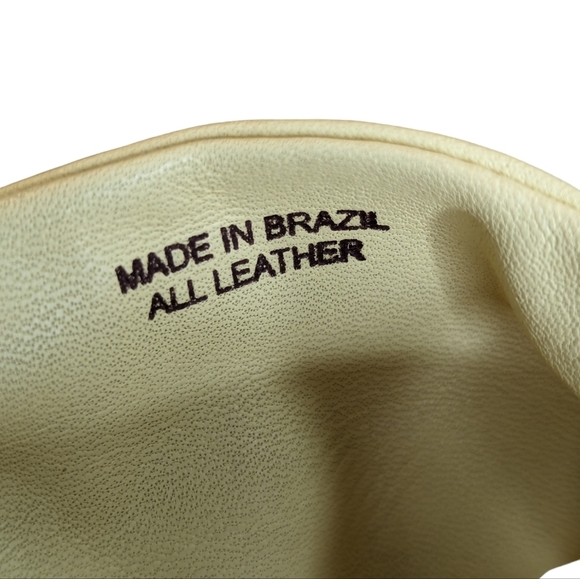 Rebecca Allen The Twist, Citrine Leather ... Size 8.5 - Picture 8 of 10